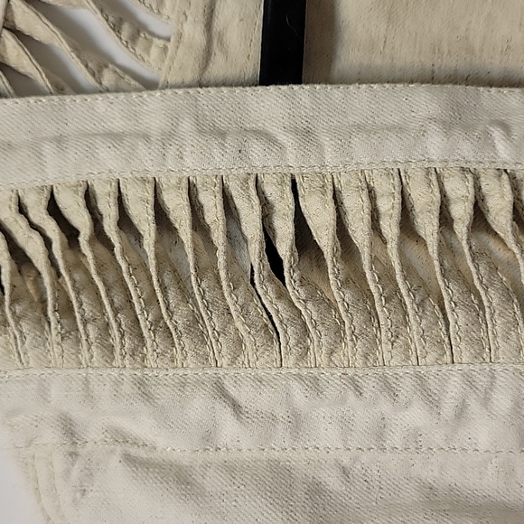 *HP 2/10/24 * Anthropologie Hei Hei Cropped Jacket - Beige - XS/S -NWT - Picture 7 of 16